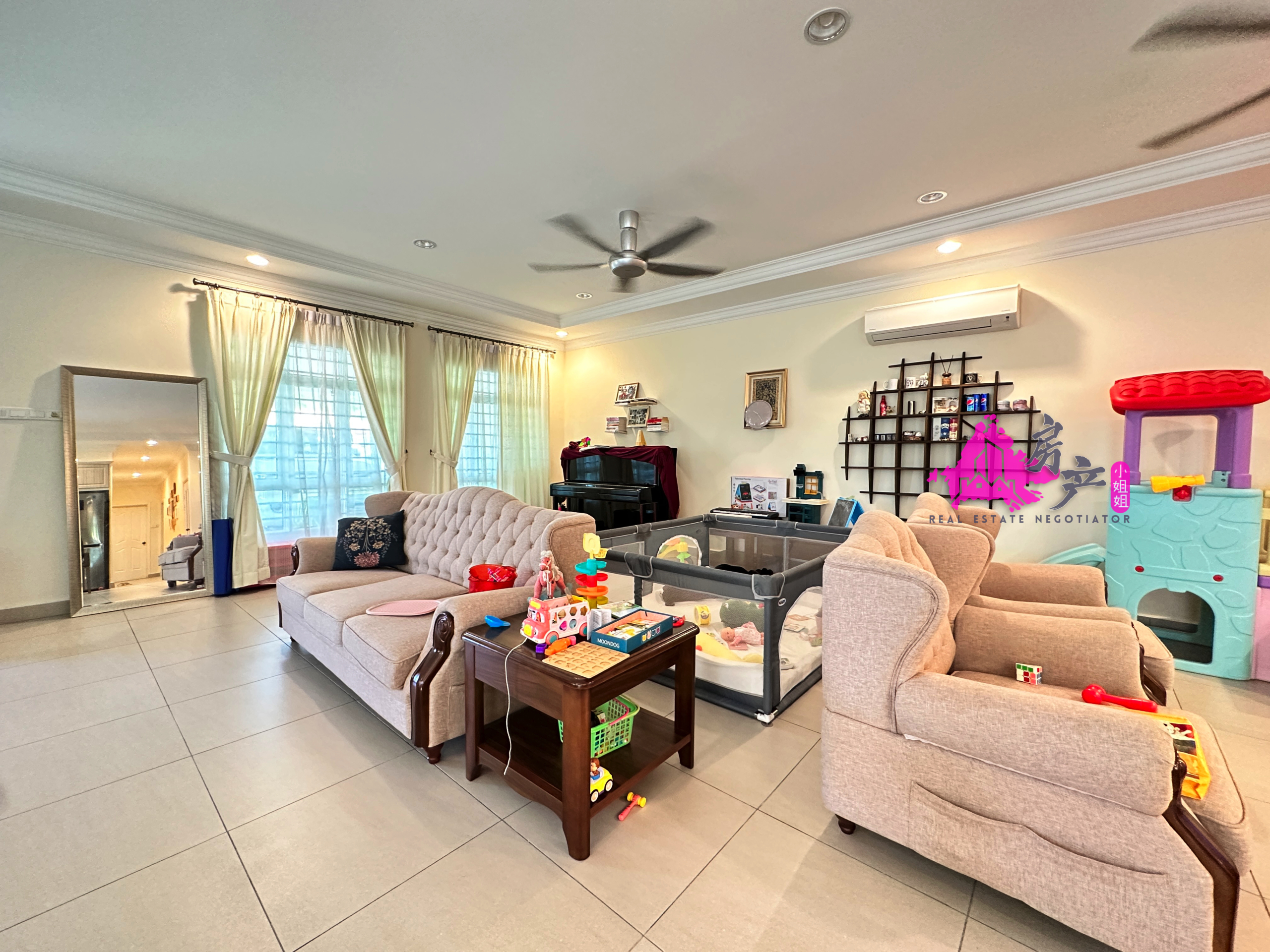 IMG_1109_001 CL999 TAMAN CANTEK SINGLE STOREY SEMI DETACHED HOUSE LUYANG KOTA KINABALU