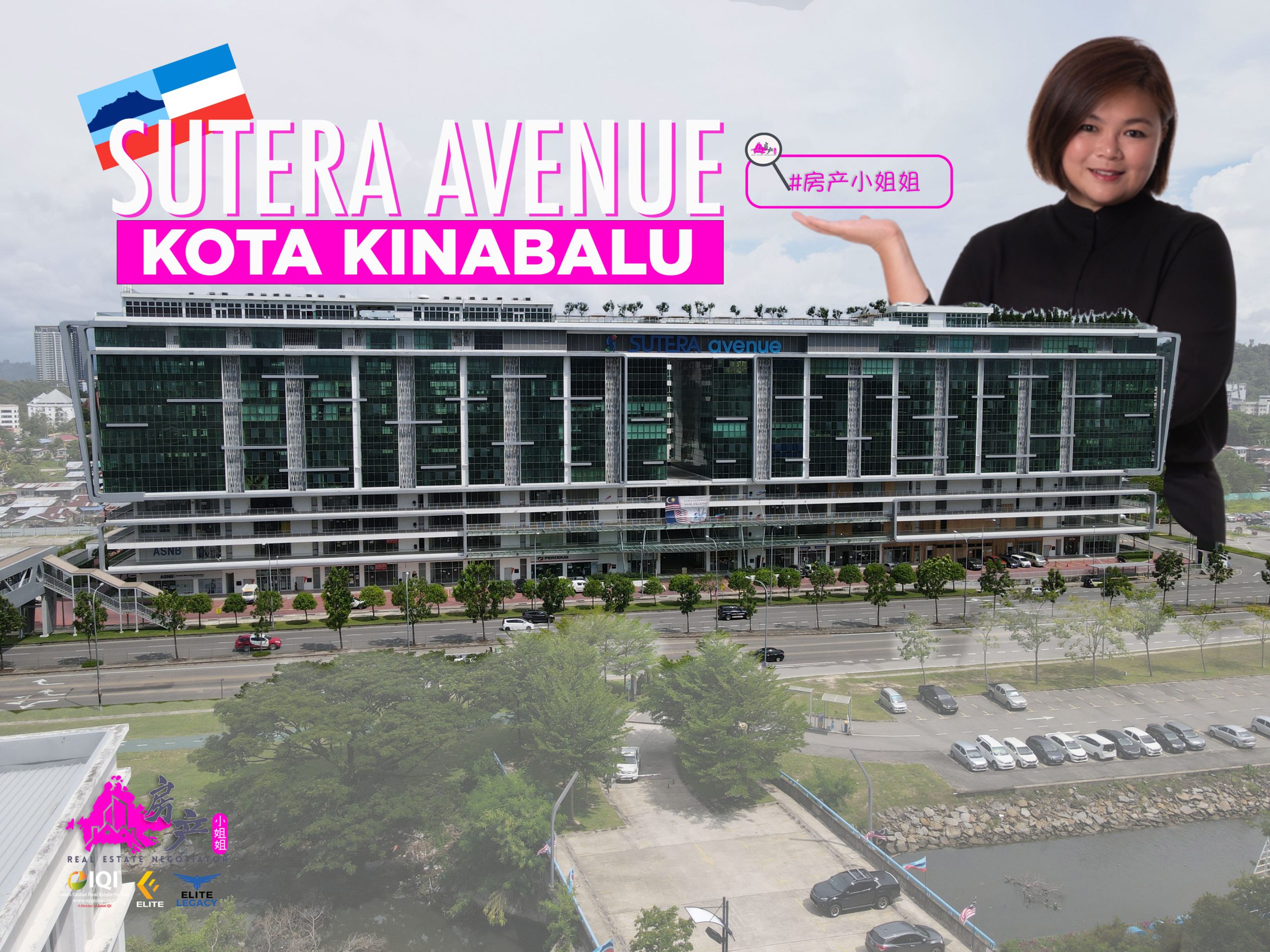 SUTERA AVENUE 4468 sq ft Corner Sutera Avenue Office lot @ Kota Kinabalu opposite Imago and Riverson