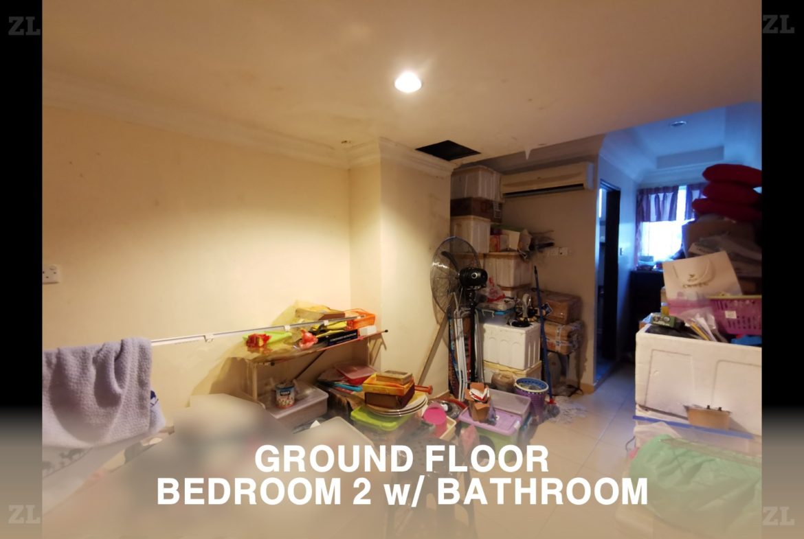 Taman Cempaka – 2-storey terrace house at Likas