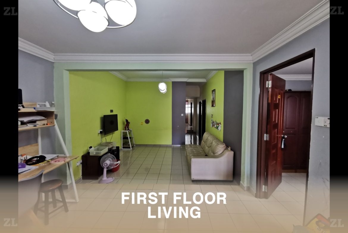 Taman Cempaka – 2-storey terrace house at Likas