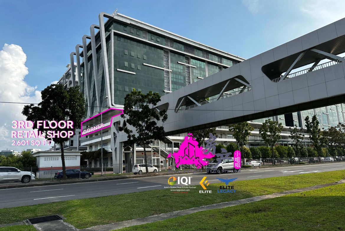 2601 sq ft Corner Sutera Avenue Retails Shoplot Kota Kinabalu Town CBD Sabah