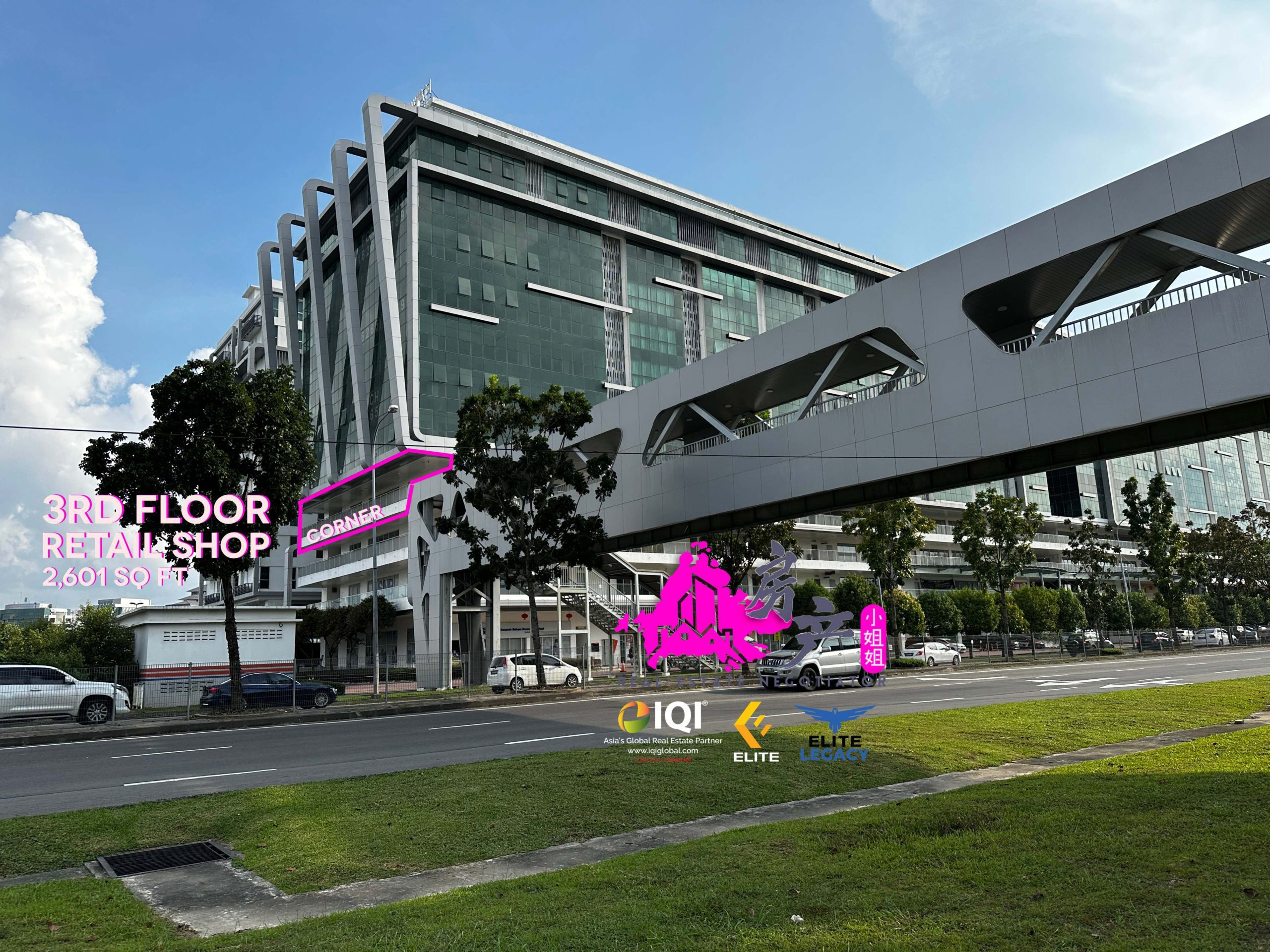 2601 sq ft Corner Sutera Avenue Retails Shoplot Kota Kinabalu Town CBD Sabah