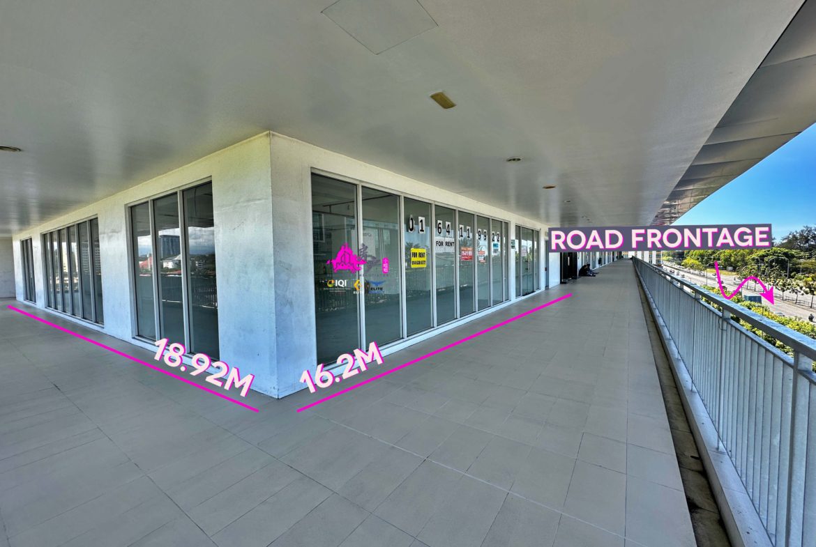 2601 sq ft Corner Sutera Avenue Retails Shoplot Kota Kinabalu Town CBD Sabah