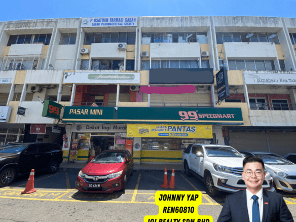 KK Shoplot For Sale | Asia City | Centre Point Sabah | Api-Api