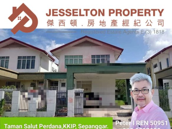 For Sale Rm720,000.00 @ Taman Salut Perdana, KKIP, Sepanggar, Sabah, East Malaysia.