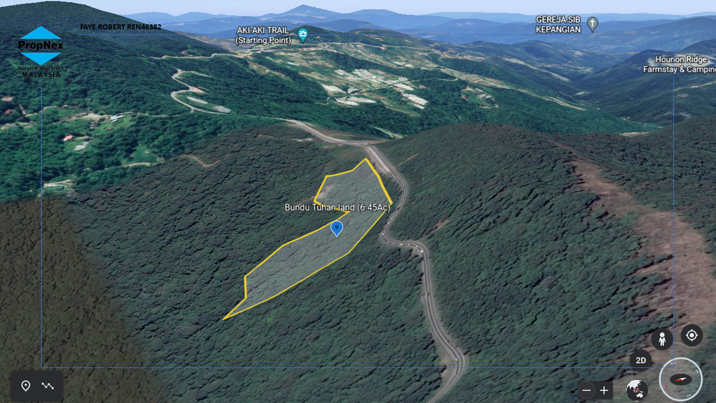 Sale | 6.45 Acres Bundu Tuhan Land