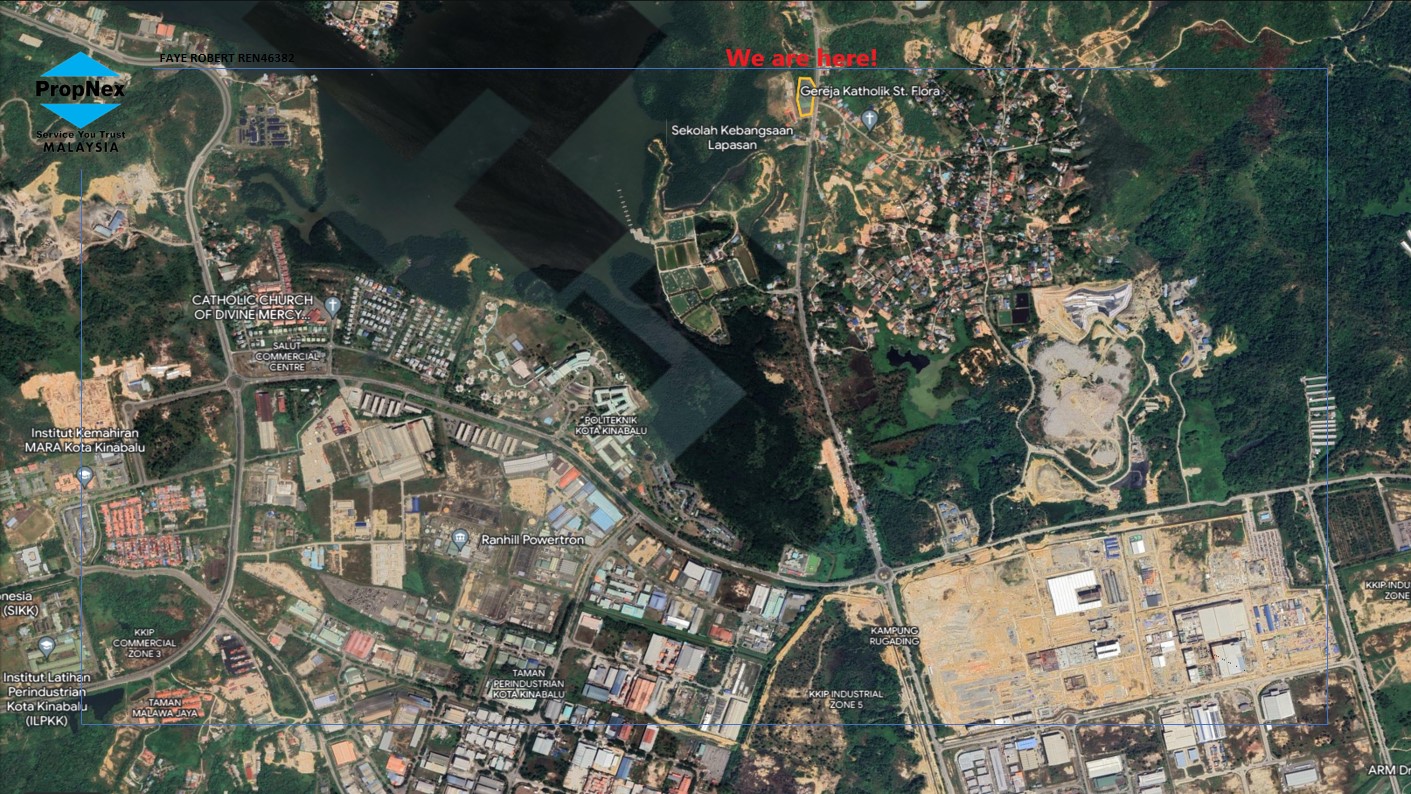 Rent | 1.972 Acres Tuaran Road Side Land