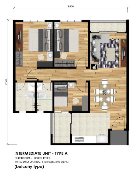 Sale | SkyMillion Residence @ Nosoob