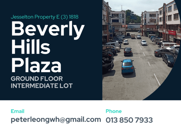 Beverly Hills Plaza Shop Lot For Sale