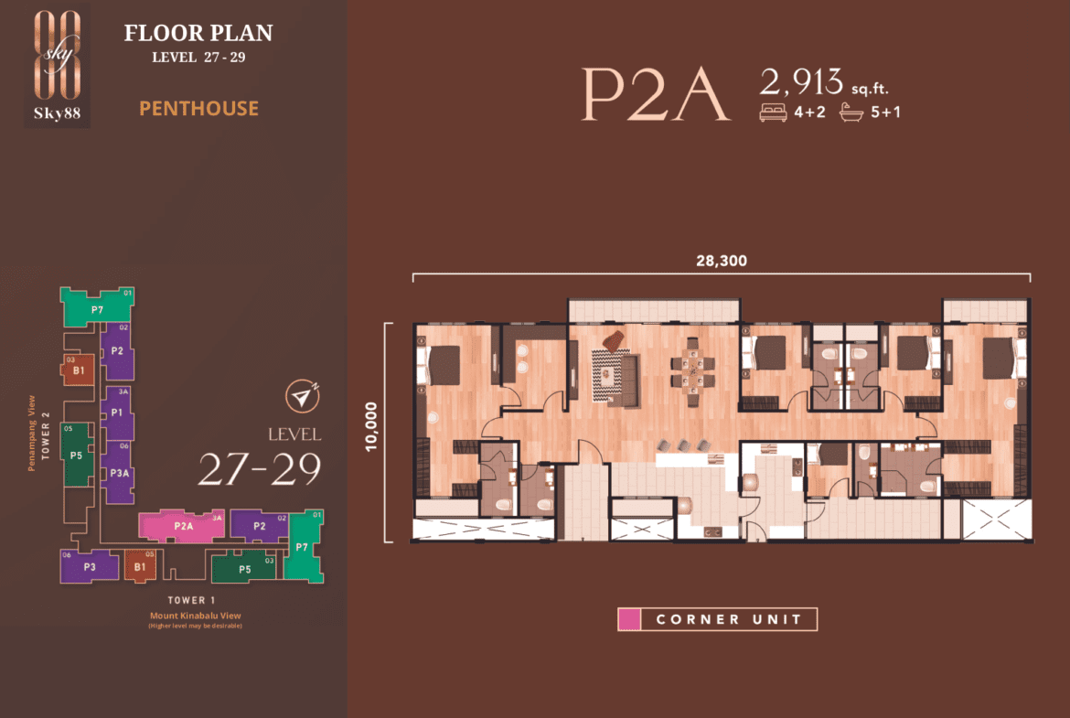 Sky88 Residences – New Condominium at Bundusan (est. completion 2026)