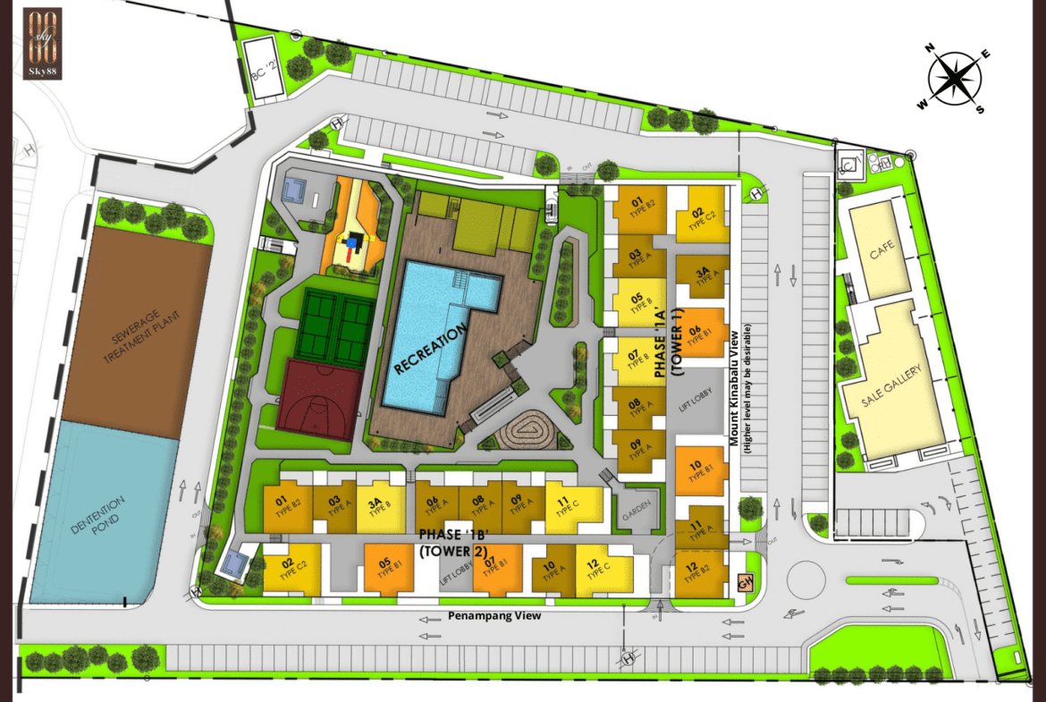 Sky88 Residences – New Condominium at Bundusan (est. completion 2026)