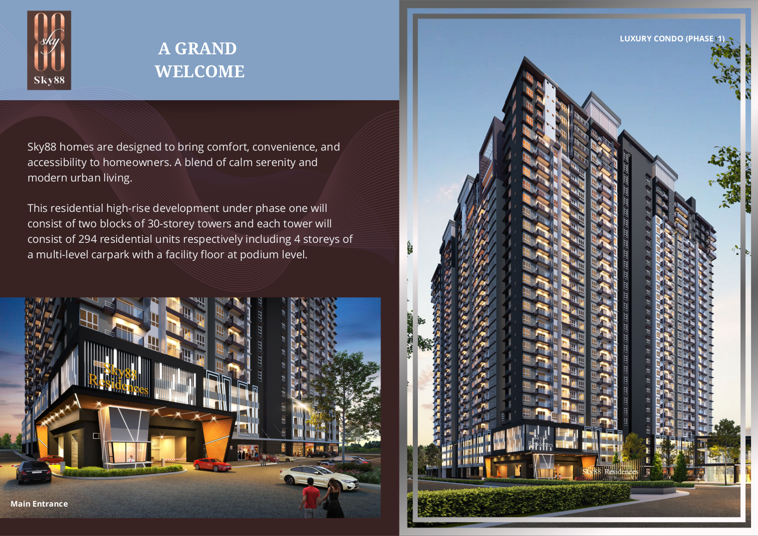 Sky88 Residences – New Condominium at Bundusan (est. completion 2026)