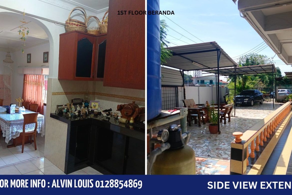 Double Storey Corner Lot, Terrace House, Putatan. Prime Location!!!!