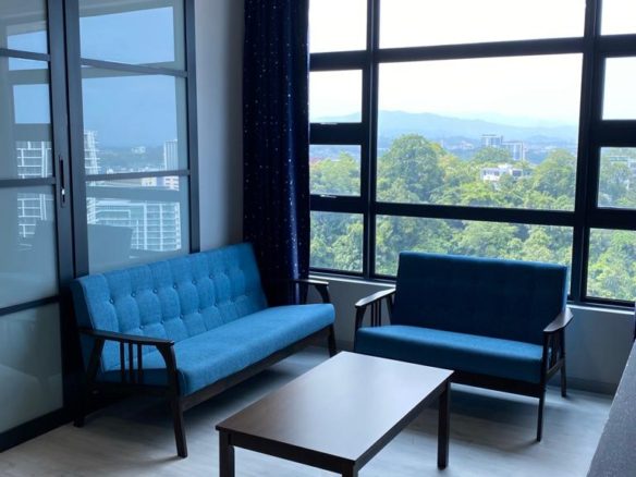 KK City Tanjung Lipat Jesselton Quay City view and half Seaview For Rent