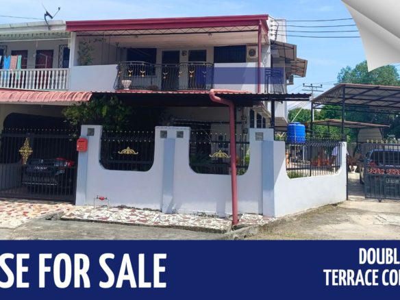 Double Storey Corner Lot, Terrace House, Putatan. Prime Location!!!!