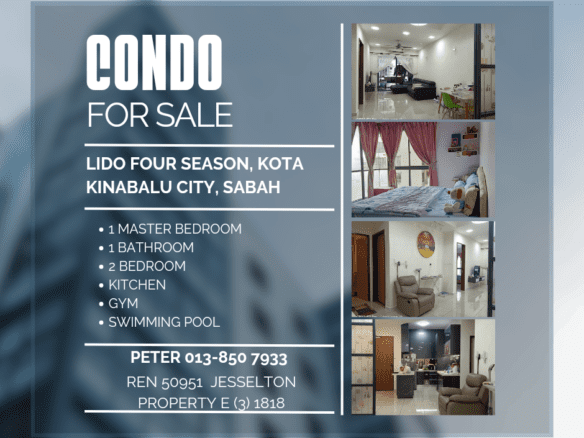 For Sale Rm600K l Lido Four Seasons Residence