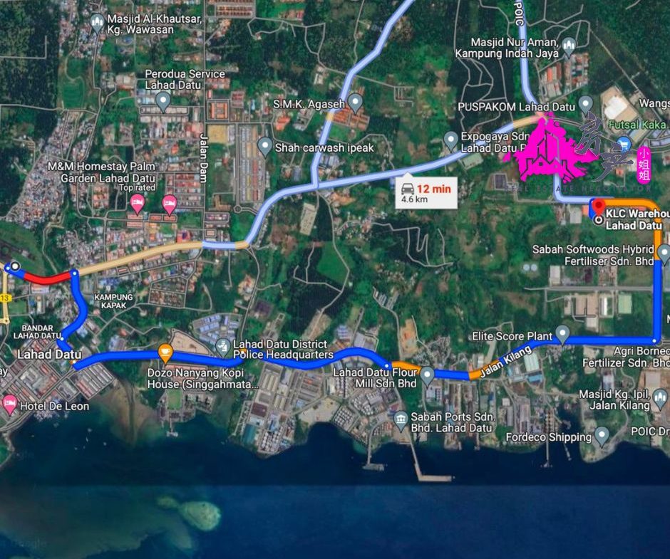 Lahad Datu | Semi Detached | Industrial Warehouse