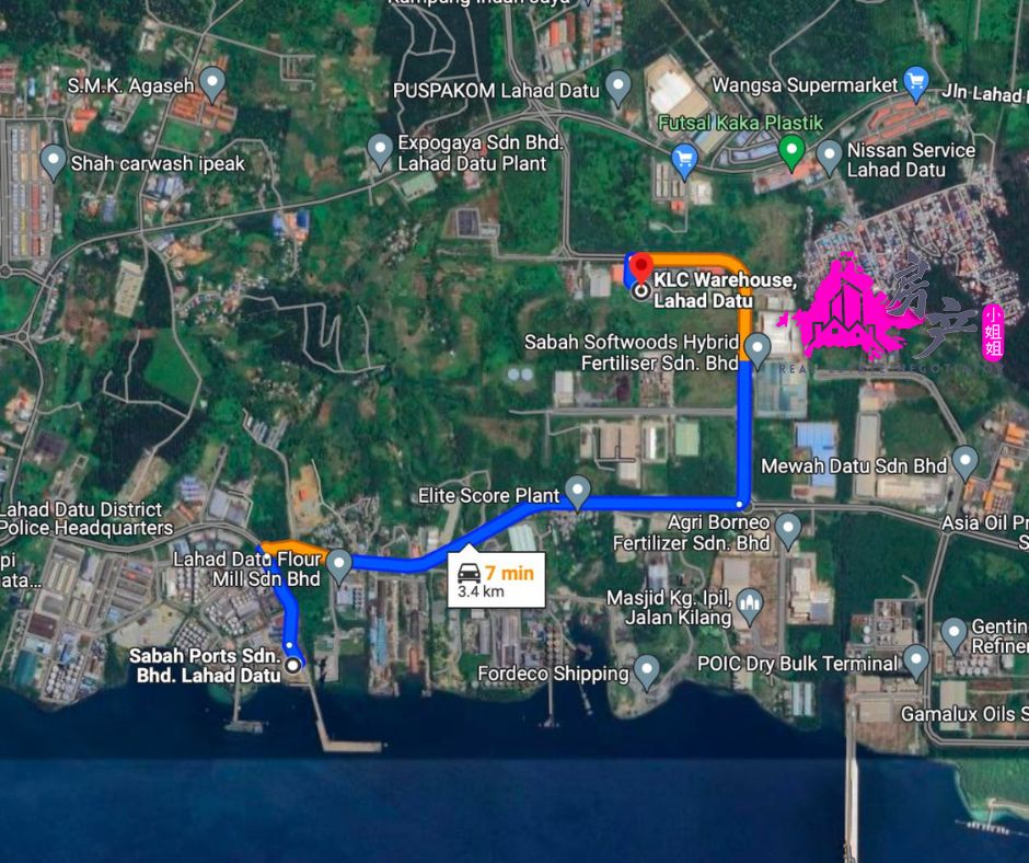 4 Lahad Datu | Semi Detached | Industrial Warehouse