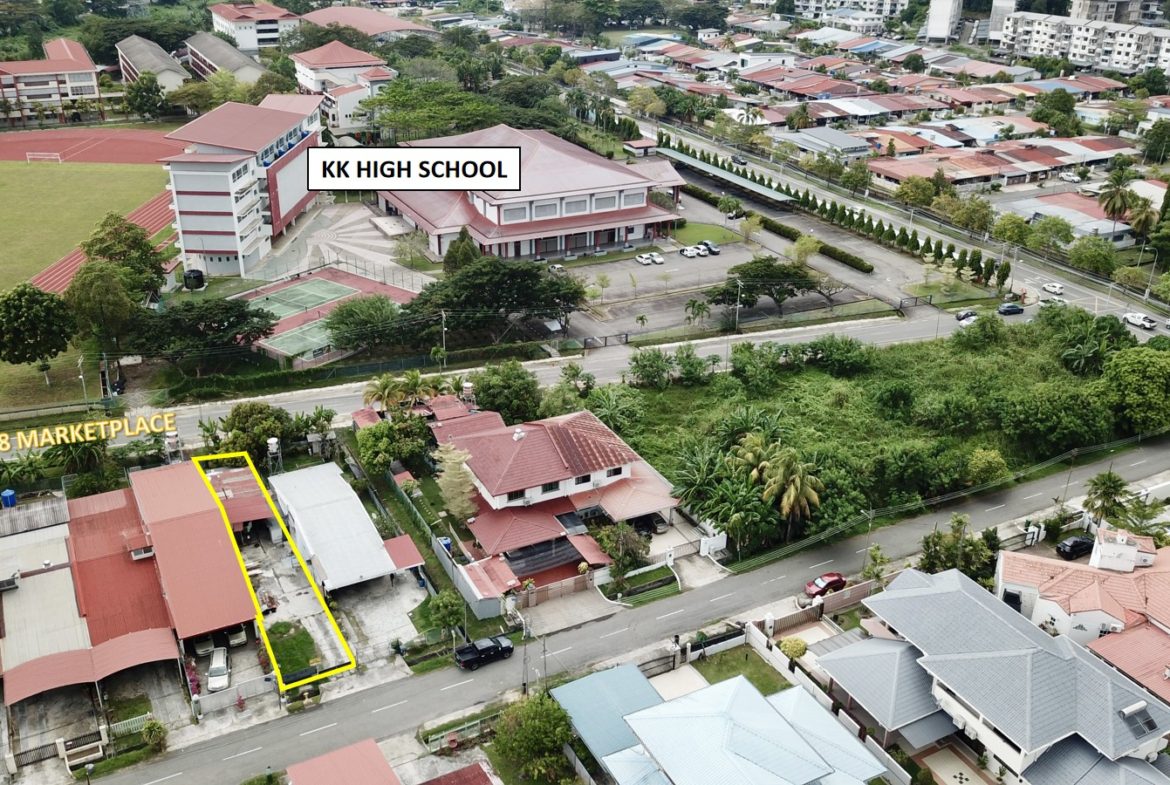 RARE Residential Land, Taman Bunga Raya, Penampang, KK High School