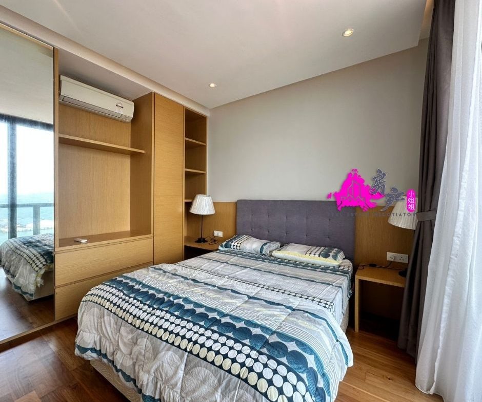 Jesselton Residences | Facing Sea | Mountain View | Fully Furnished | Kota Kinabalu