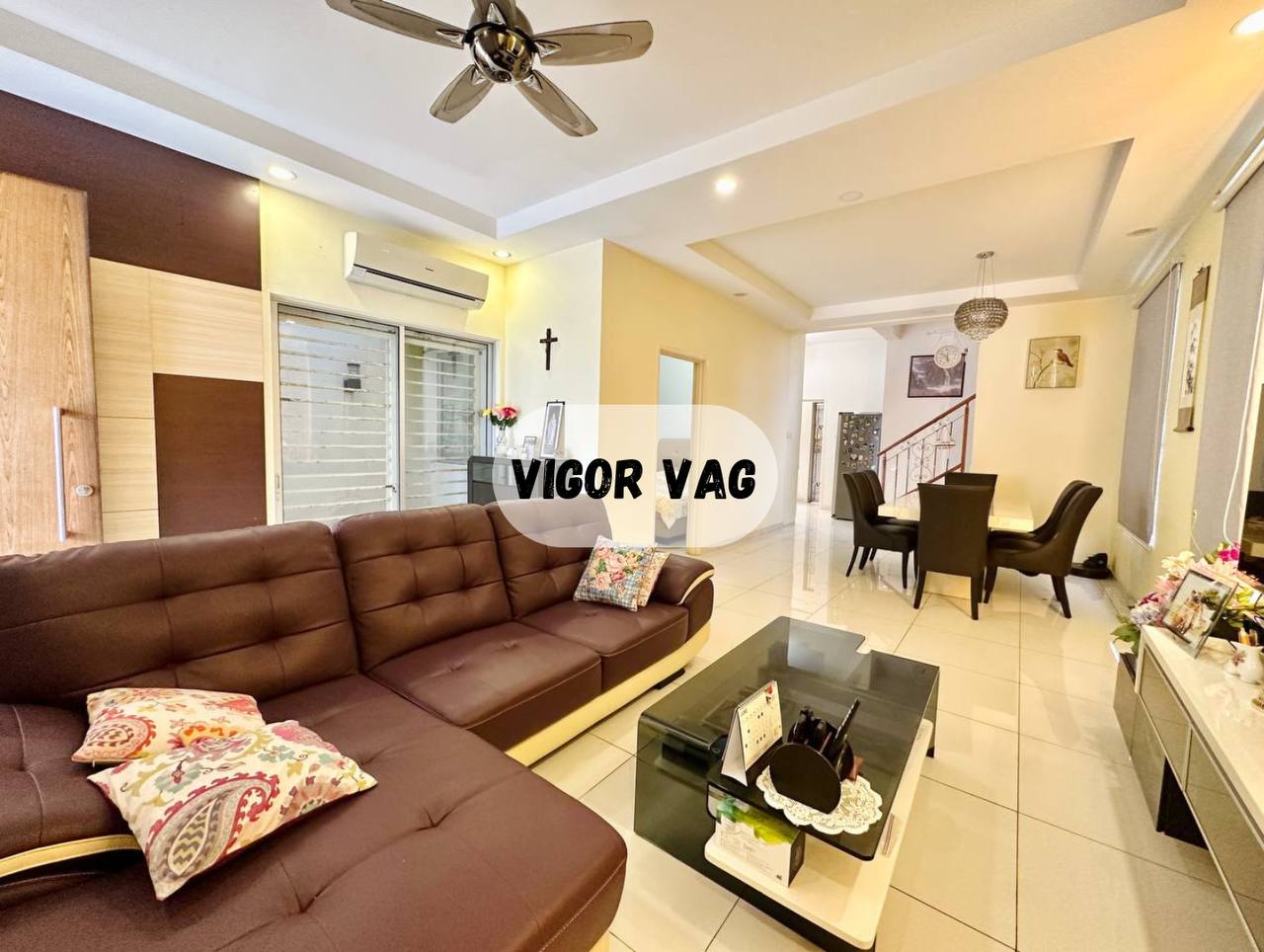 Setia Tropika 11 Terrace Endlot with Extra Land and Renovated – Full Loan