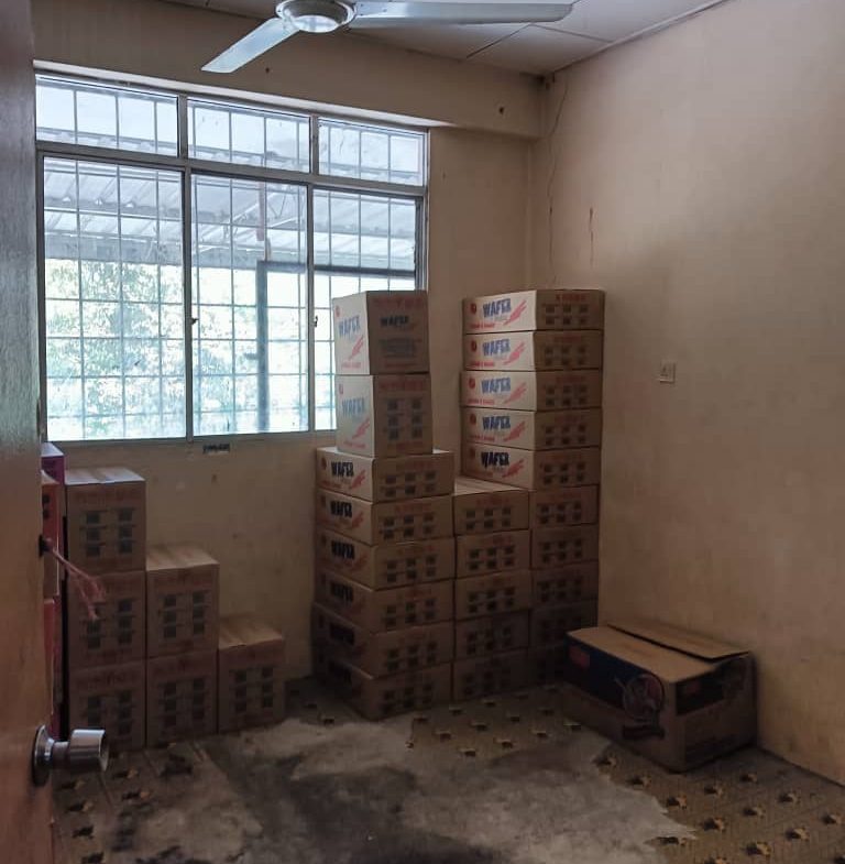 Tambunan Town Shoplot. 2 shoplot together for sales