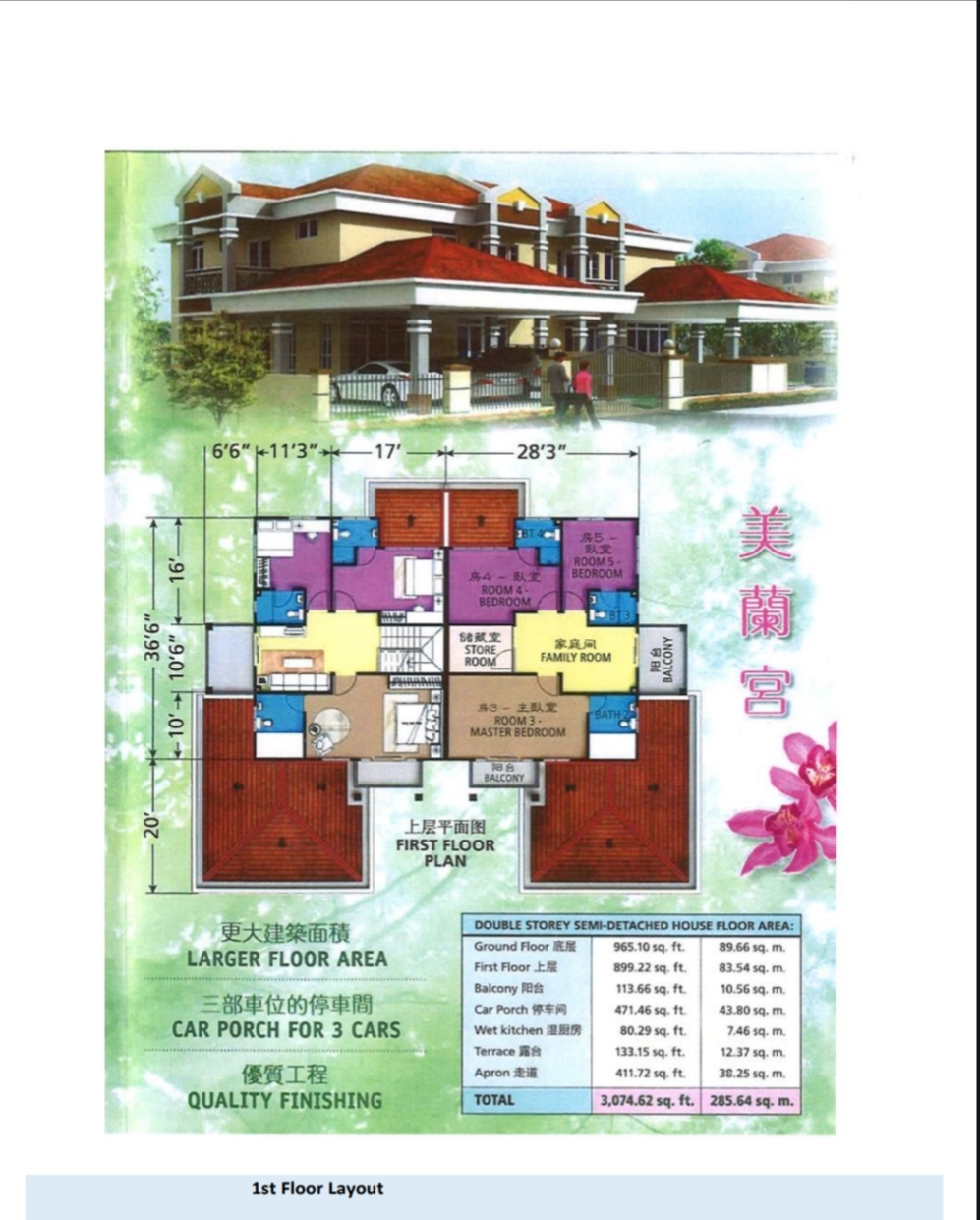 IMG_20240320_210114 For Sale | Taman Malakun Semi D | 5 Bedrooms | Brand New