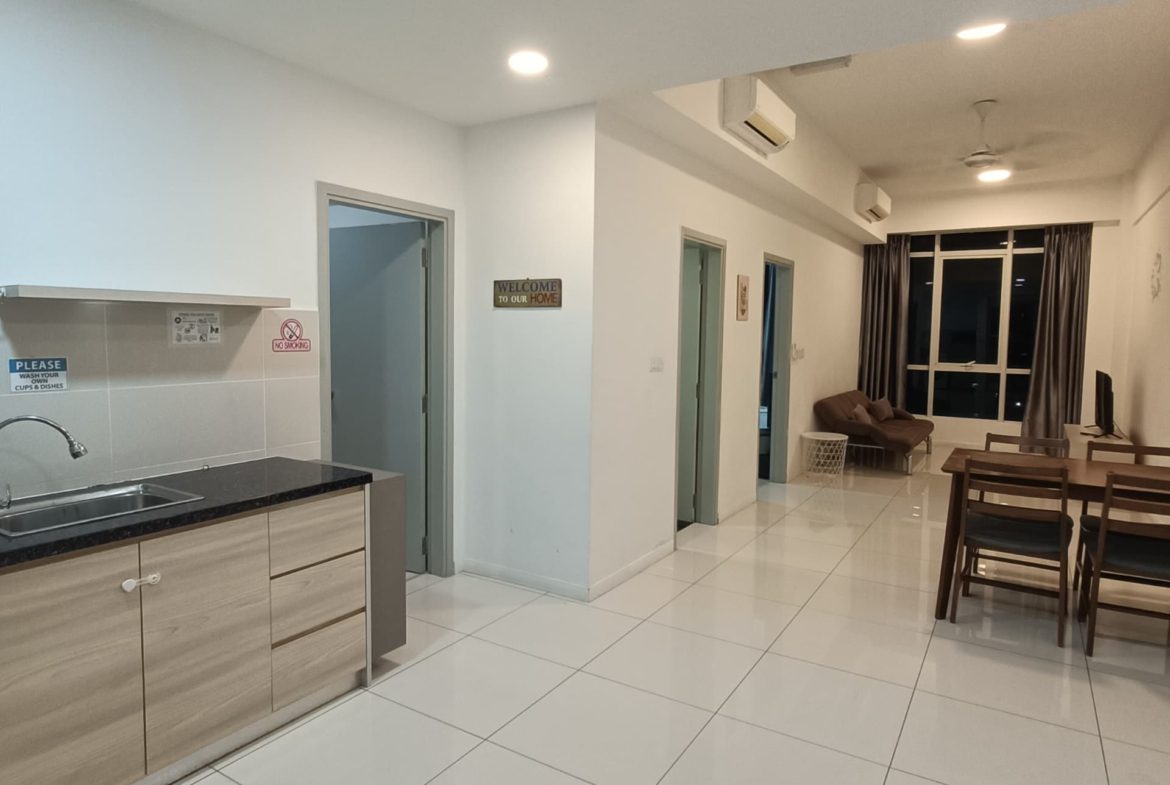 KK City Sutera Avenue Condo Block B Level 9 For Sale
