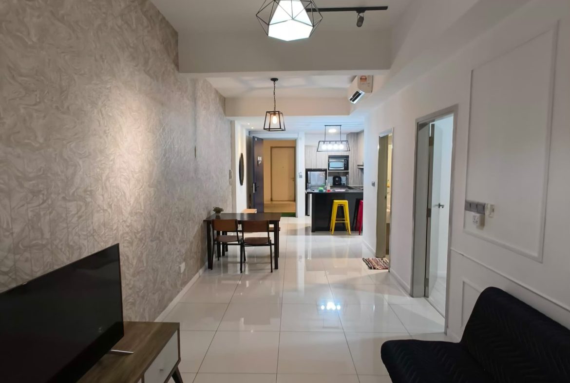 KK City Sutera Avenue Condo Block B Level 11 For Rent