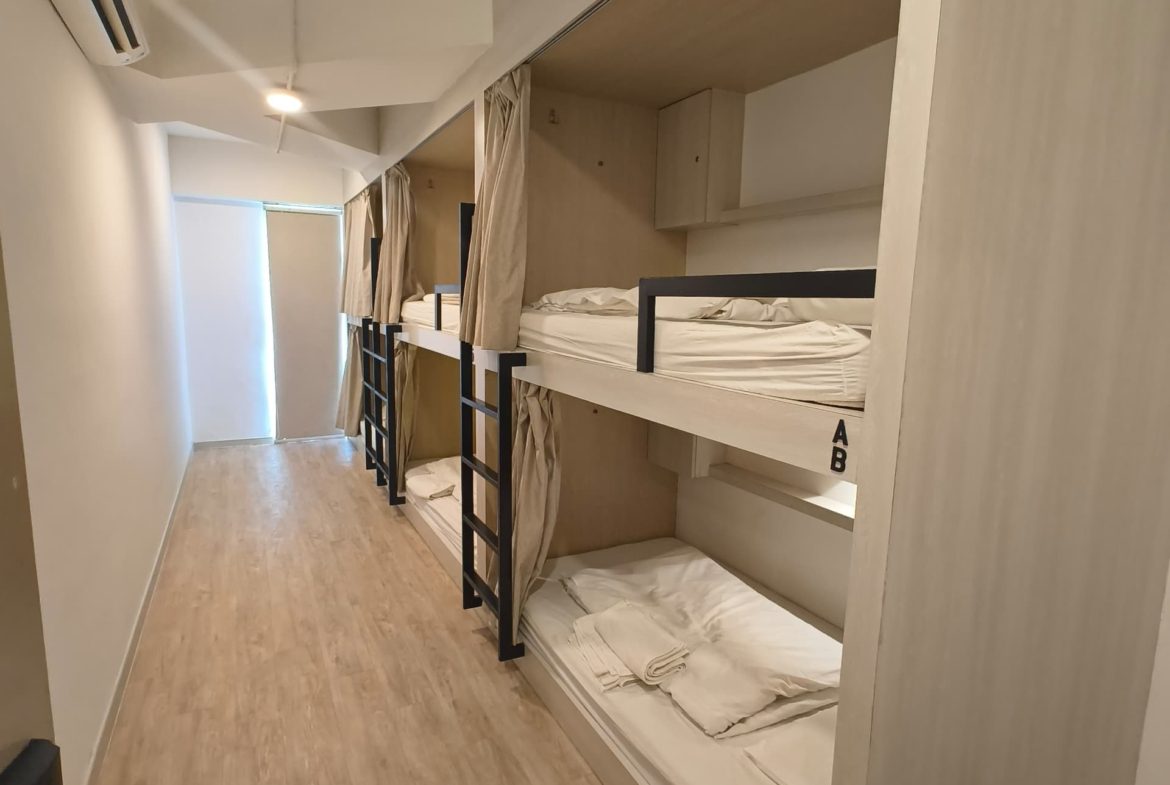 Tanjung Aru KKIA Aeropod Hostel And Cafe 3 Storey Shop Lot For Rent