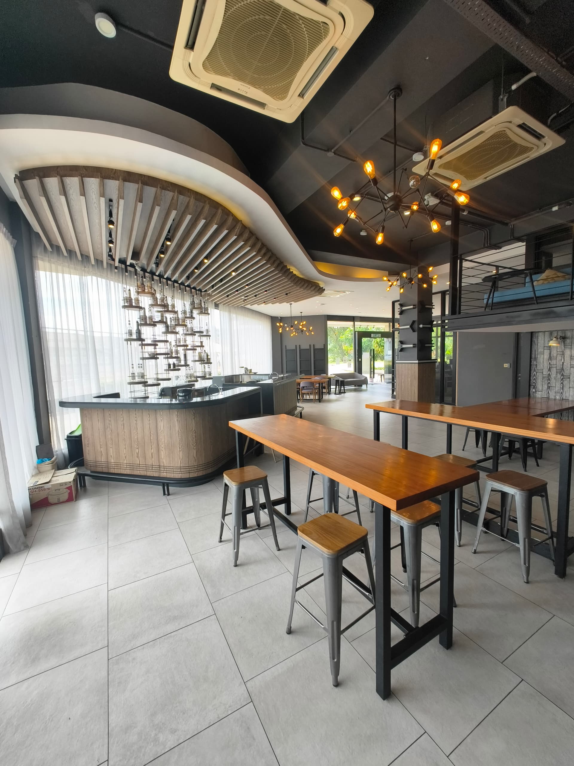 Tanjung Aru KKIA Aeropod Hostel And Cafe 3 Storey Shop Lot For Rent
