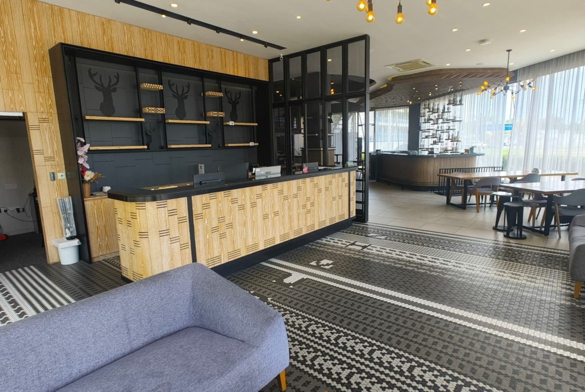 Tanjung Aru KKIA Aeropod Hostel And Cafe 3 Storey Shop Lot For Rent