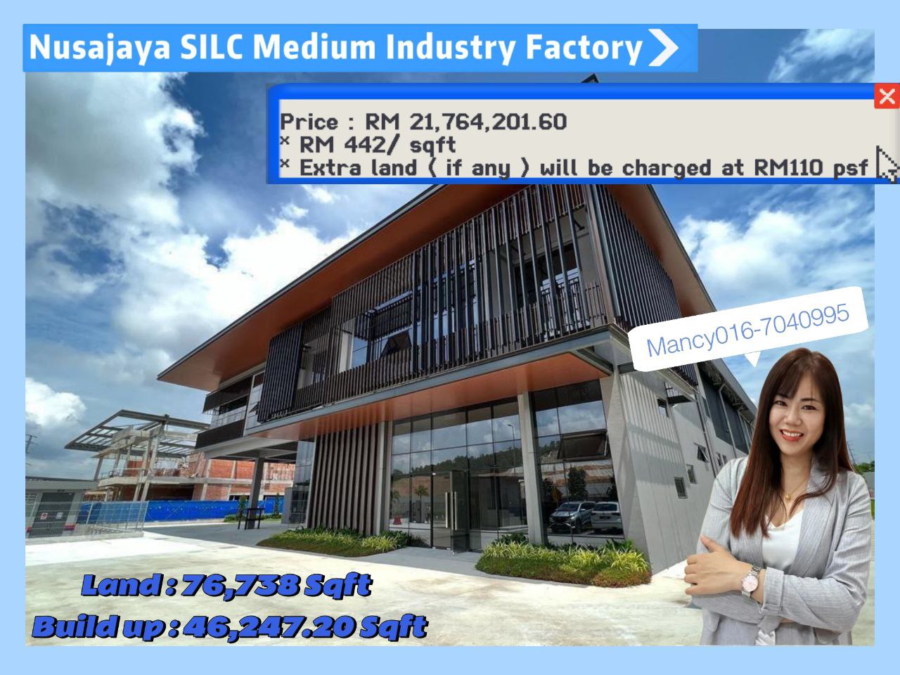 Medium Industrial Factory @Green area Concept