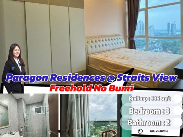 Paragon Residences @Full Loan Near CIQ Johor Bahru