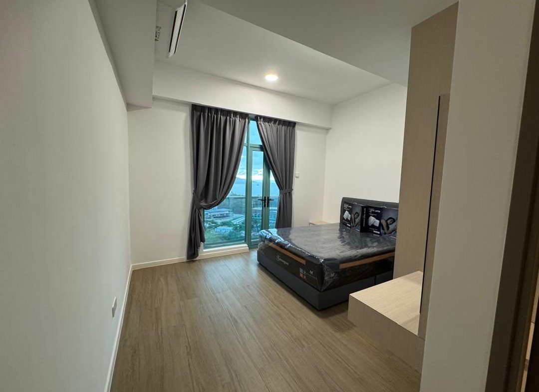 Bay Suites Condo, Fully Furnished, Sea View, JTT, Likas, Peak, KK, QE2