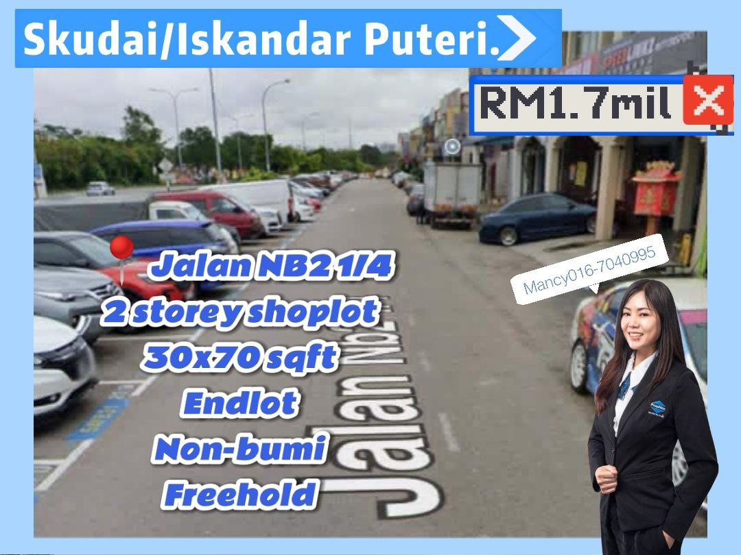 Taman Nusa Bestari Double Storey Shoplot with Godd Rental Income For Sale