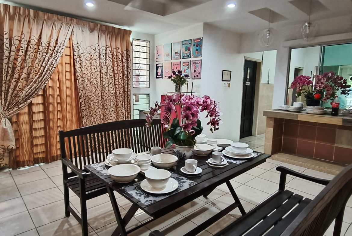 Taman Kingfisher Sulaman 2.5 Storey Terrace House Sepanggar Sulaman For Sales