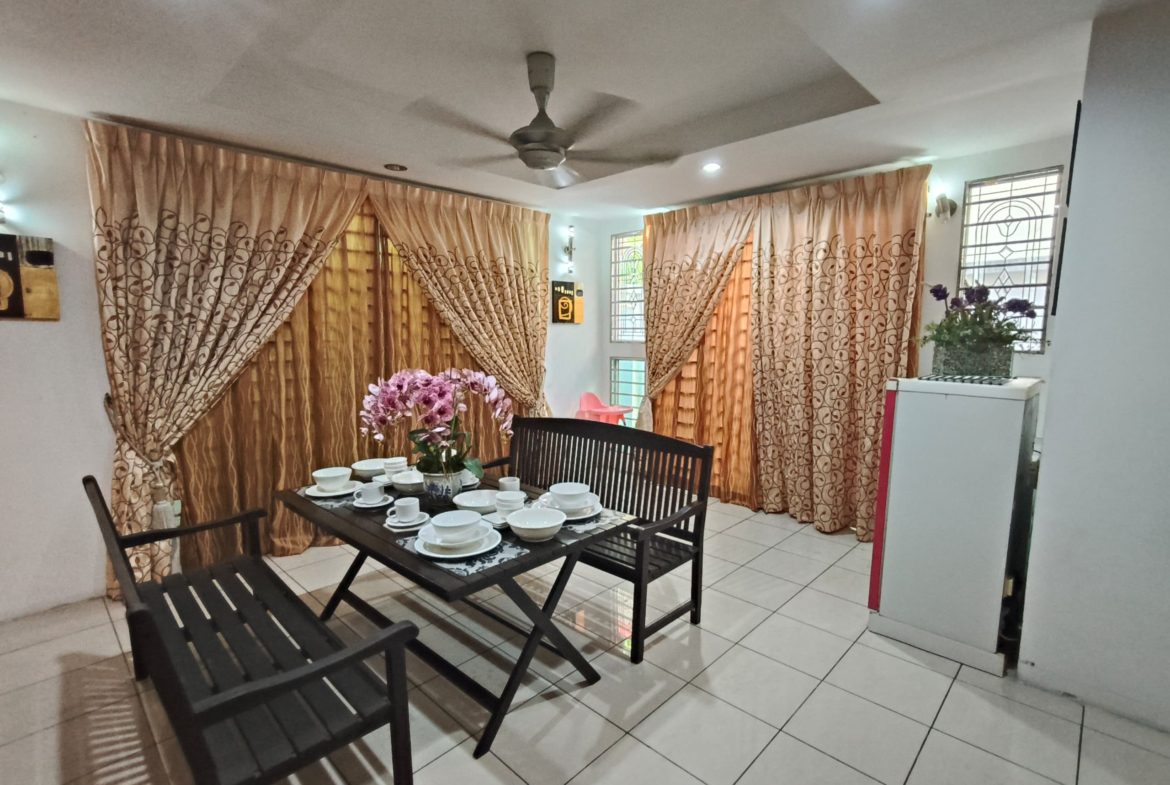 Taman Kingfisher Sulaman 2.5 Storey Terrace House Sepanggar Sulaman For Sales