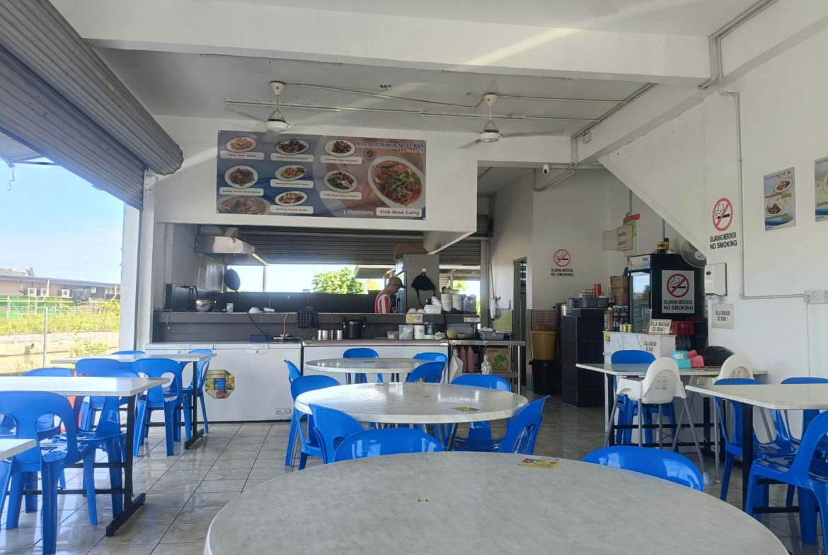 Ground floor Corner unit Cyber Square Kepayan For Rent