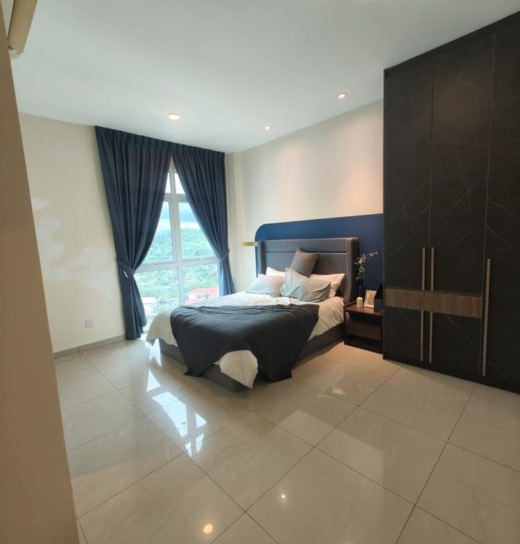 Bundusan Tropicana Landmark Condominium Penthouse Fully furnished with 3 Car Park For Sale