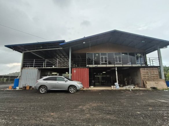 Tuaran Warehouse Kg Jawa Jln Serusup With Office & House Room For Sale