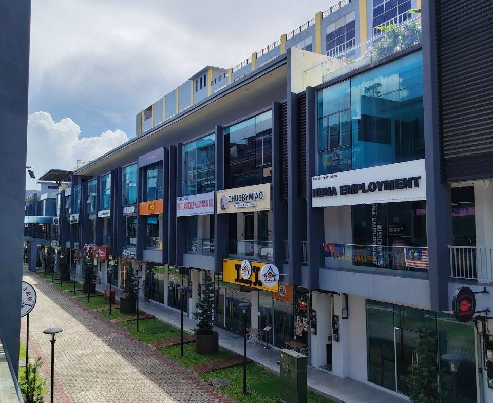 Permas City Three Storey Shoplot with Rental Income for Sale