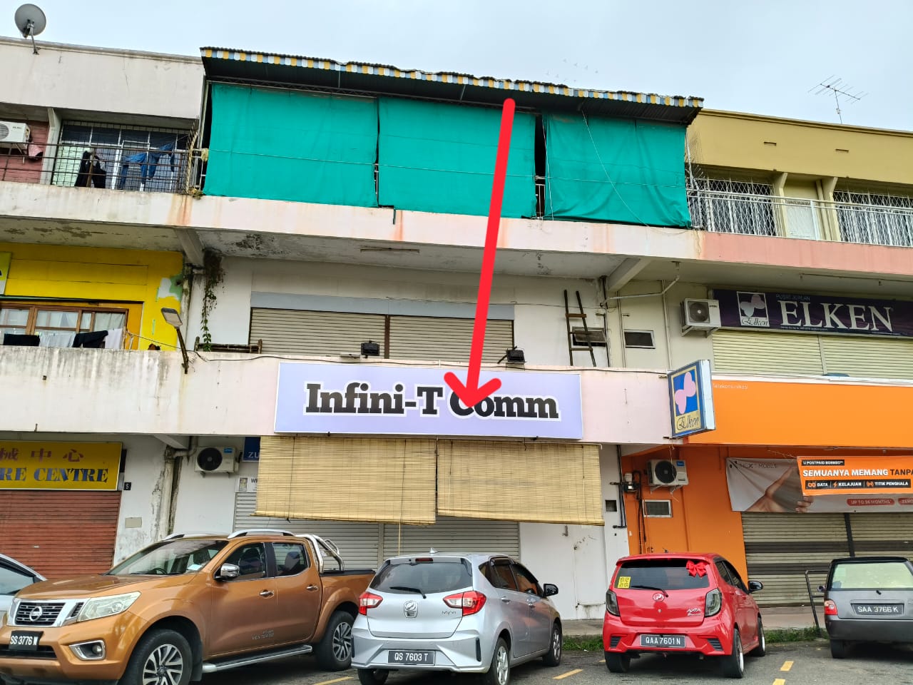 Adika Commercial Complex Shoplot, Keningau For Rent