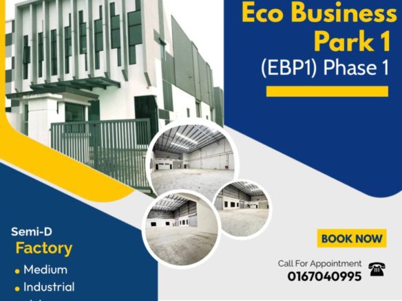 Eco Business Park 1 Phase 1 Medium Industrial Factory For Sale