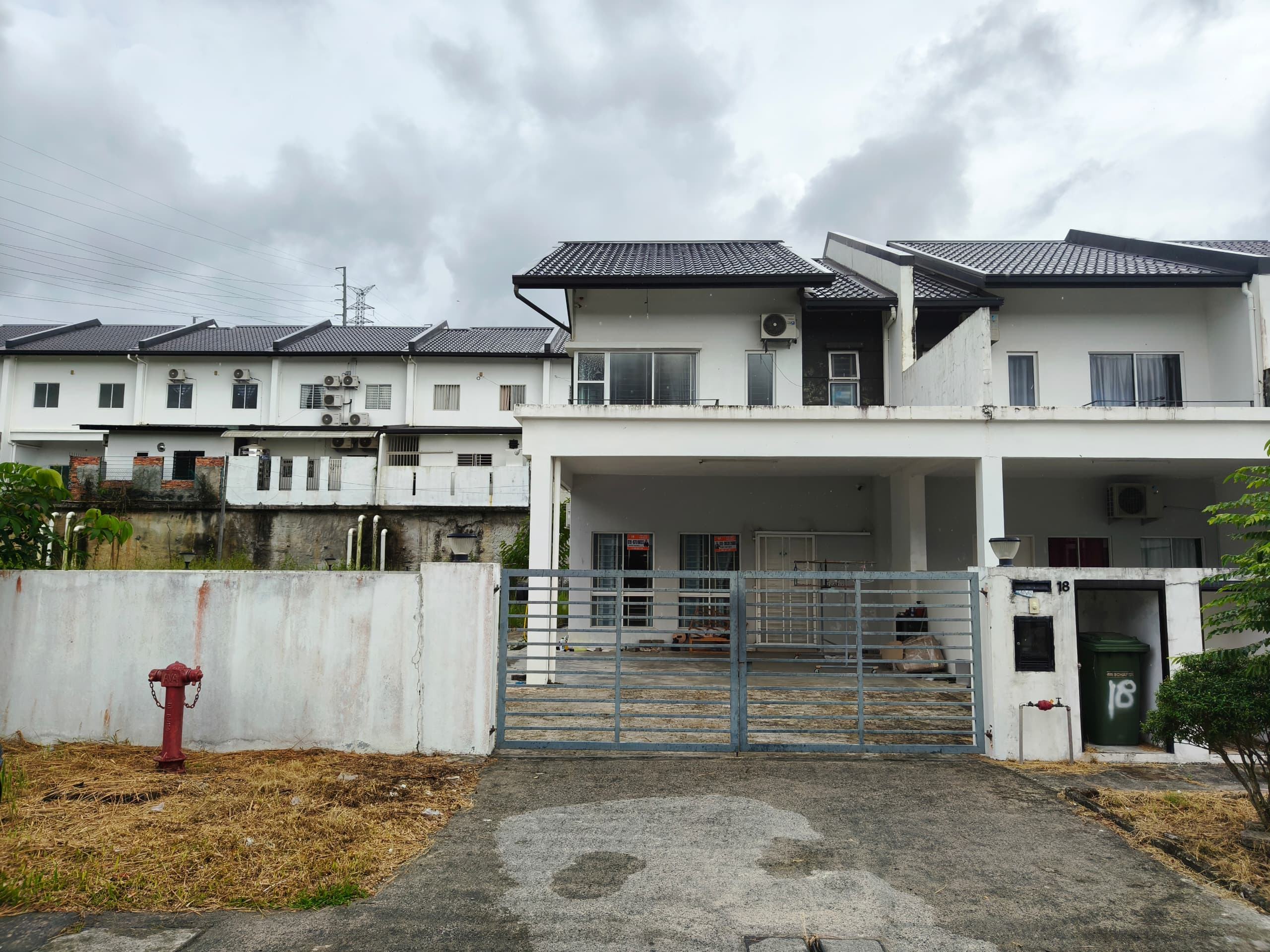 Taman Bukit Damaisari, Menggatal Double Storey Terrace House for Sale