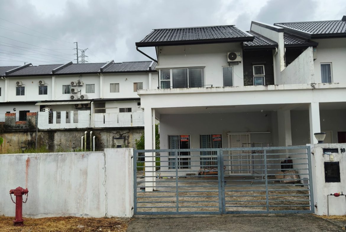 Taman Bukit Damaisari, Menggatal Double Storey Terrace House for Sale
