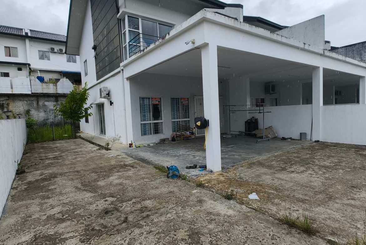 Taman Bukit Damaisari, Menggatal Double Storey Terrace House for Sale