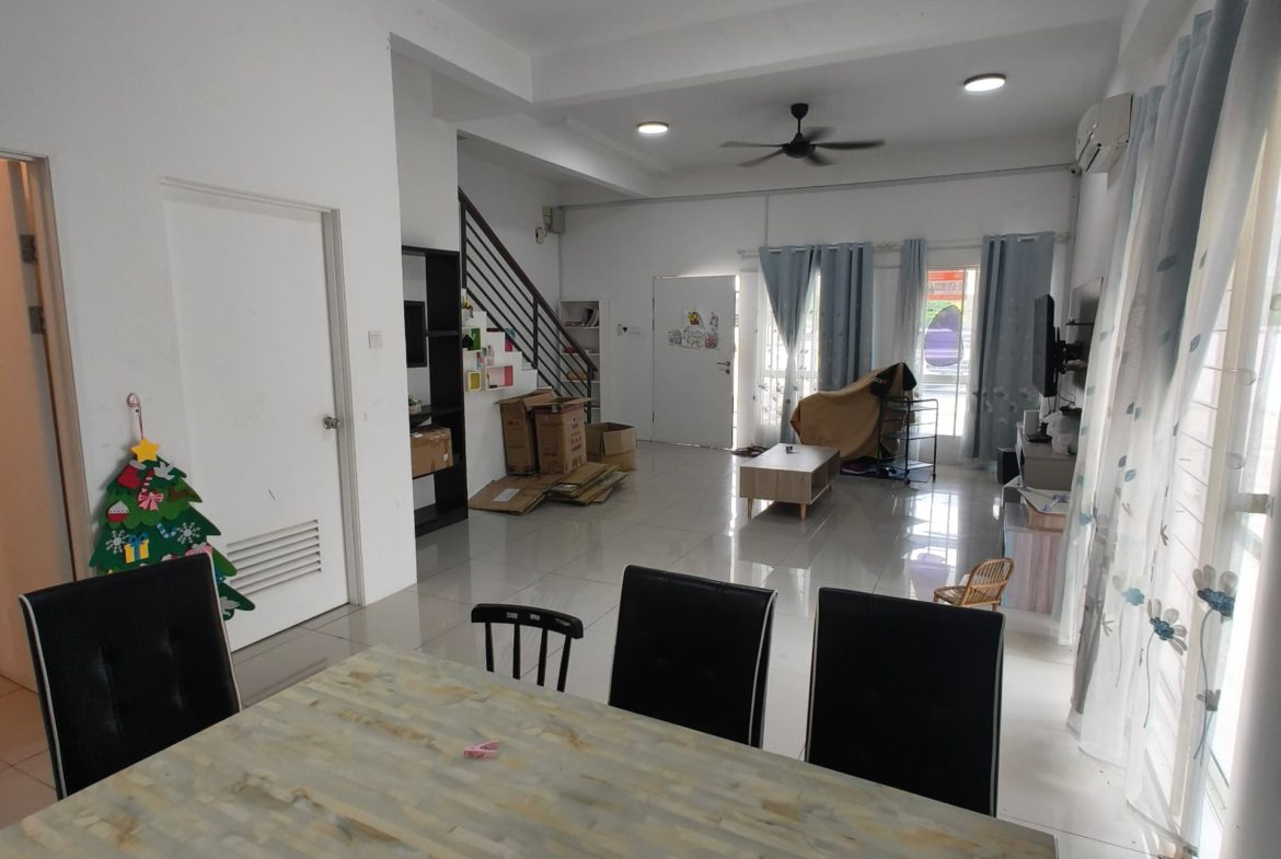 Taman Bukit Damaisari, Menggatal Double Storey Terrace House for Sale