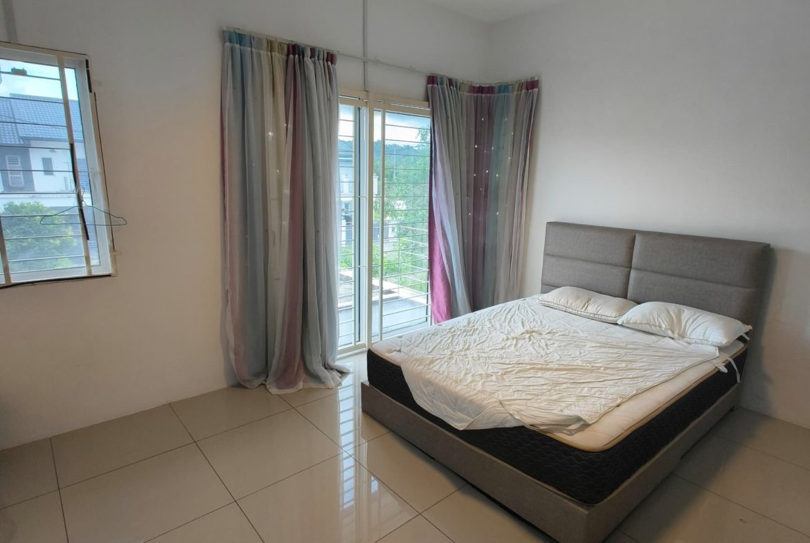 Taman Bukit Damaisari, Menggatal Double Storey Terrace House for Sale