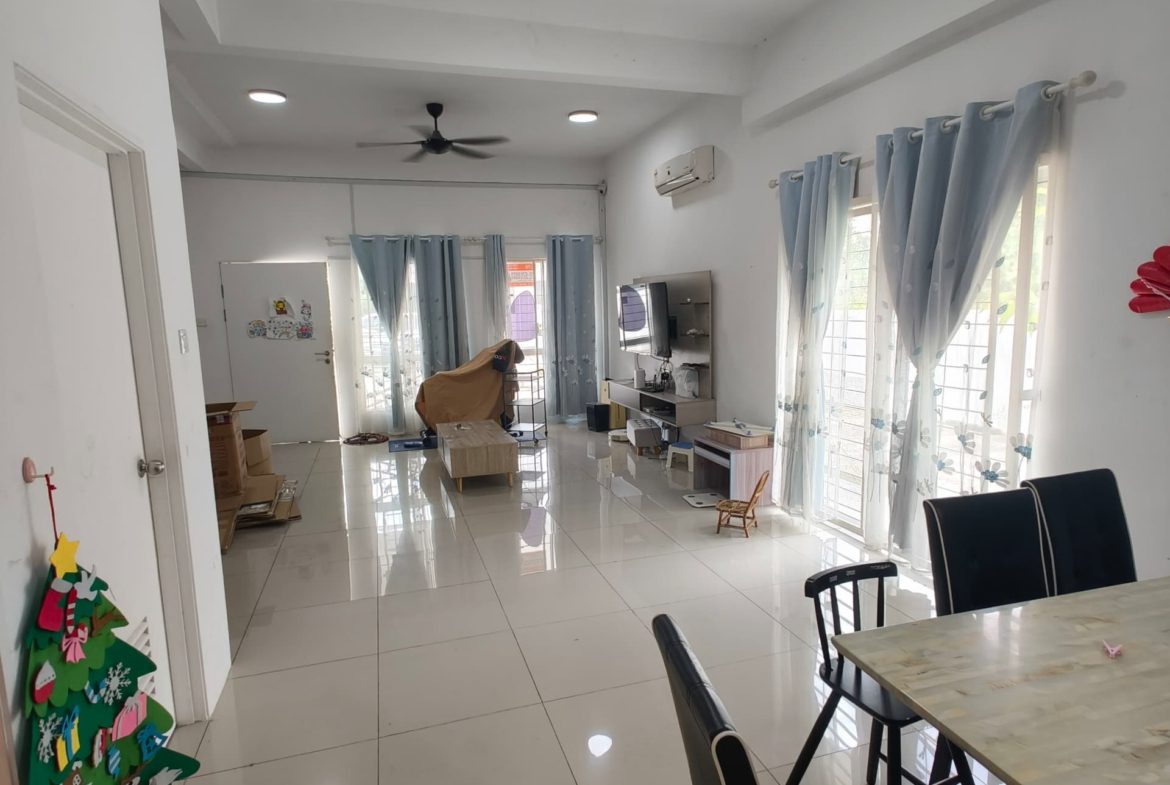 Menggatal Taman Bukit Damaisari Corner Double Storey Terrace House For Sale
